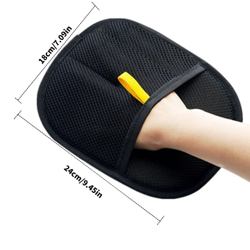 E15D Pet Grooming Gloves Lint Remover AntiStatic Hair Removal Brush for Household Use